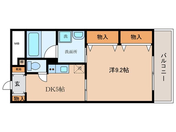 烏丸アネックスⅡの物件間取画像